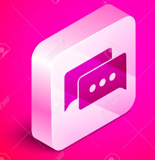 Pink Messages Icon Pink Messages Icon